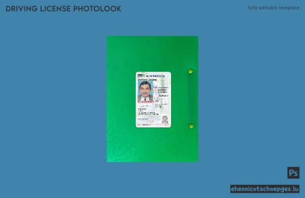USA Minnesota Führerschein unter 21 Jahren Fotoansicht Beispielvorschau